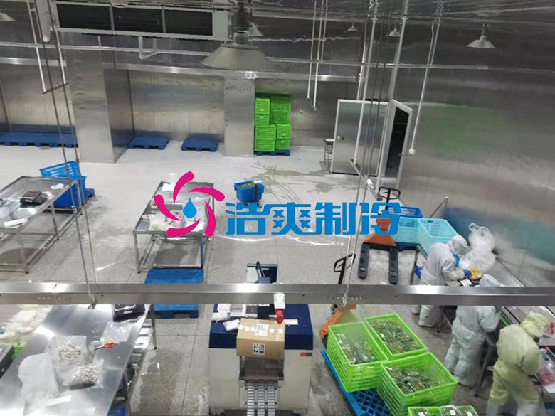浩爽制冷，凈菜加工冷藏庫